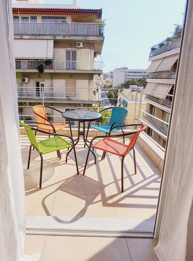 Popart -Spacious 3Rdfl 1Bdr W/Balcony/View Appartement Athene Buitenkant foto